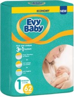 Zdjęcia - Pielucha Evy Baby Diapers 1 / 62 pcs 