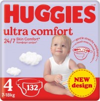 Zdjęcia - Pielucha Huggies Ultra Comfort 4 / 132 pcs 