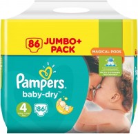 Підгузки Pampers Active Baby-Dry 4 / 86 pcs 