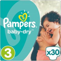 Zdjęcia - Pielucha Pampers Active Baby-Dry 3 / 30 pcs 