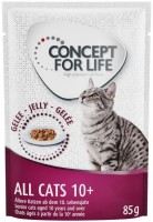 Karma dla kotów Concept for Life All Cats 10+ Jelly Pouch 12 pcs 