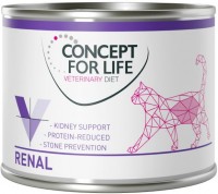 Фото - Корм для кішок Concept for Life Veterinary Diet Cat Canned Renal 6 pcs 