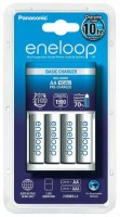 Зарядка для акумуляторної батарейки Panasonic Eneloop Basic BQ-CC51 + Eneloop 4xAA 1900 mAh 
