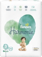 Zdjęcia - Pielucha Pampers Harmonie 3 / 74 pcs 