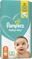 Фото - Підгузки Pampers Active Baby-Dry 3 / 52 pcs 