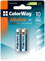 Фото - Акумулятор / батарейка ColorWay Alkaline Power  2xAAA
