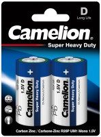 Zdjęcia - Bateria / akumulator Camelion Super Heavy Duty 2xD Blue 