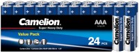 Фото - Акумулятор / батарейка Camelion Super Heavy Duty  24xAAA Blue