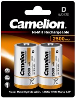 Фото - Акумулятор / батарейка Camelion 2xD 2500 mAh 