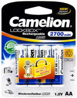 Фото - Акумулятор / батарейка Camelion Lockbox 4xAA 2700 mAh 