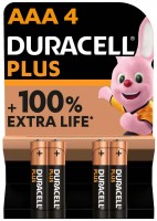 Акумулятор / батарейка Duracell  4xAAA Plus