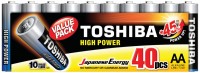 Фото - Акумулятор / батарейка Toshiba High Power  40xAA