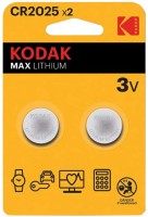 Акумулятор / батарейка Kodak  2xCR2025 Max