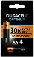 Zdjęcia - Bateria / akumulator Duracell Optimum  4xAA