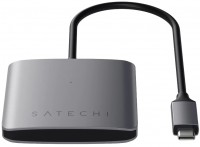 Кардридер / USB-хаб Satechi Aluminum Type-C 4-Port Hub 