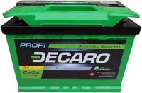 Zdjęcia - Akumulator samochodowy DECARO Profi (6CT-60RL)