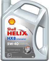 Фото - Моторне мастило Shell Helix HX8 Synthetic 5W-40 5 л