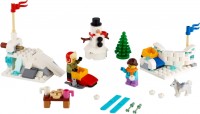 Klocki Lego Winter Snowball Fight 40424 