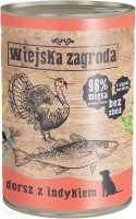 Фото - Корм для собак Wiejska Zagroda Canned Adult Cod with Turkey 0.4 кг