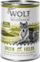 Karm dla psów Wolf of Wilderness Green Fields Senior 400 g 6 szt.