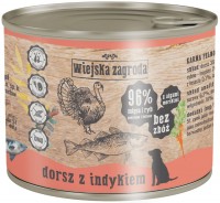 Фото - Корм для собак Wiejska Zagroda Canned Adult Cod with Turkey 0.2 кг