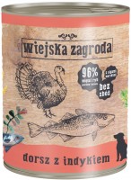 Фото - Корм для собак Wiejska Zagroda Canned Adult Cod with Turkey 0.8 кг