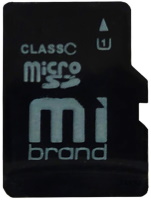 Фото - Карта пам'яті Mibrand microSDHC Class 6 + Adapter 4 ГБ