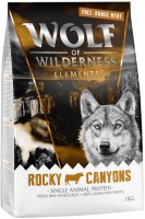 Karm dla psów Wolf of Wilderness Rocky Canyons Beef 1 kg