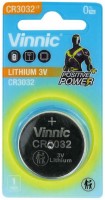 Акумулятор / батарейка Vinnic 1xCR3032 