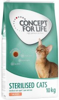 Karma dla kotów Concept for Life Sterilised Cats Salmon  10 kg