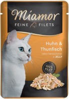 Корм для кішок Miamor Fine Fillets in Jelly Chicken/Tuna 