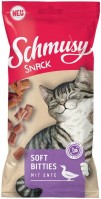 Корм для кішок Schmusy Snack Soft Bitties Duck 60 g 