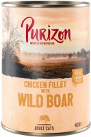 Фото - Корм для кішок Purizon Adult Canned Chicken Fillet with Wild Boar  400 g 6 pcs