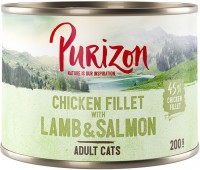 Фото - Корм для кішок Purizon Adult Canned Chicken Fillet with Lamb/Salmon  200 g 6 pcs