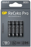 Фото - Акумулятор / батарейка GP Recyko Pro  4xAAA 800 mAh