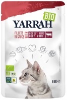 Корм для кішок Yarrah Organic Fillets with Beef in Sauce 14 pcs 