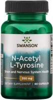 Амінокислоти Swanson N-Acetyl L-Tyrosine 350 mg 60 cap 