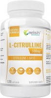 Амінокислоти Wish L-Citrulline 500 mg 120 cap 