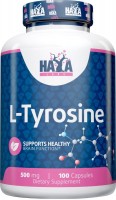 Фото - Амінокислоти Haya Labs L-Tyrosine 500 mg 100 cap 