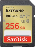 Фото - Карта пам'яті SanDisk Extreme SD Class 10 UHS-I U3 V30 256 ГБ