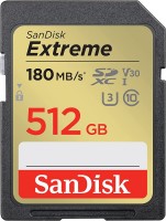 Фото - Карта пам'яті SanDisk Extreme SD Class 10 UHS-I U3 V30 512 ГБ