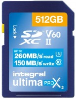 Карта пам'яті Integral UltimaPro X2 SDXC UHS-II U3 V60 512 ГБ