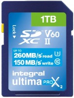 Фото - Карта пам'яті Integral UltimaPro X2 SDXC UHS-II U3 V60 1 ТБ