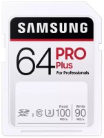 Фото - Карта пам'яті Samsung Pro Plus SD UHS-I U3 64 ГБ