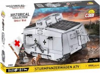 Конструктор COBI Sturmpanzerwagen A7V 2989 