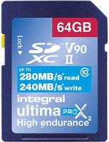 Zdjęcia - Karta pamięci Integral UltimaPro X2 SD Class 10 UHS-II V90 64 GB