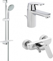 Фото - Набір змішувачів Grohe Eurosmart Cosmopolitan 126114S 