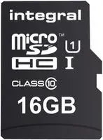 Фото - Карта пам'яті Integral UltimaPro MicroSD Class 10 UHS-I U1 16 ГБ
