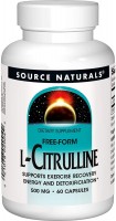 Фото - Амінокислоти Source Naturals L-Citrulline 500 mg 60 cap 