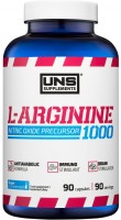 Zdjęcia - Aminokwasy UNS L-Arginine 1000 mg 90 cap 